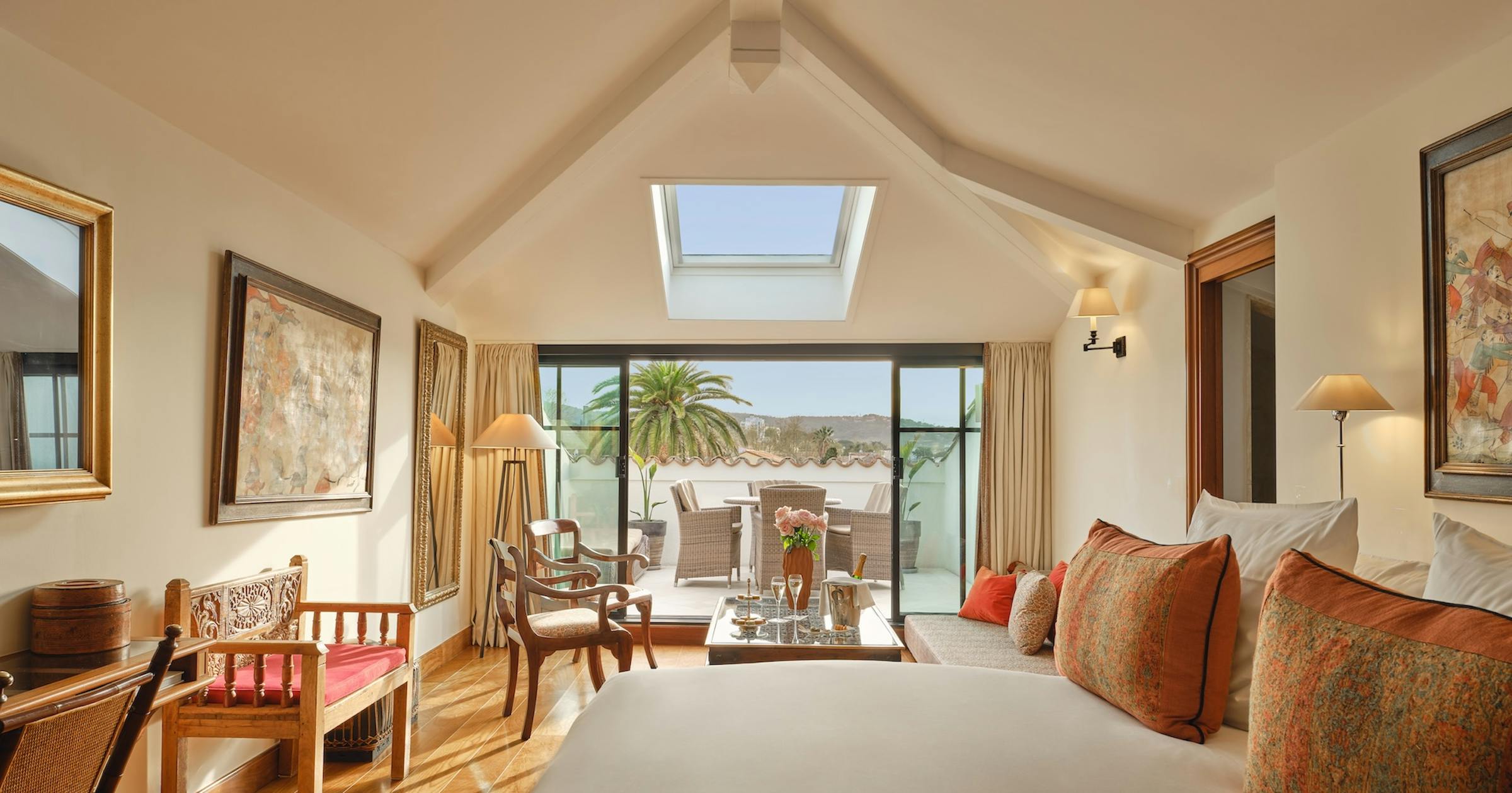 Suite Tropézienne hôtel de luxe Pan deï Palais à Saint-Tropez