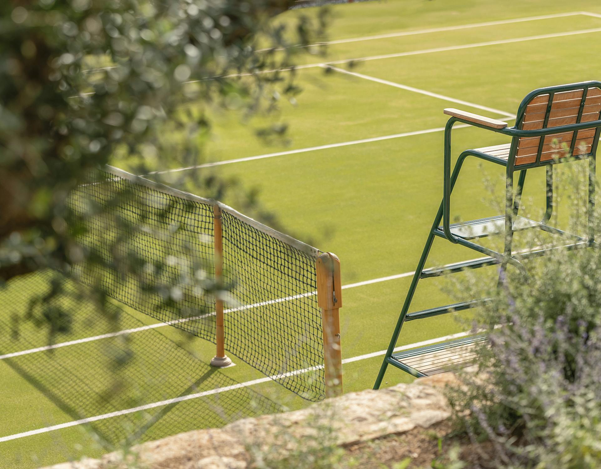 Chateau de La Messardiere, court de Tennis