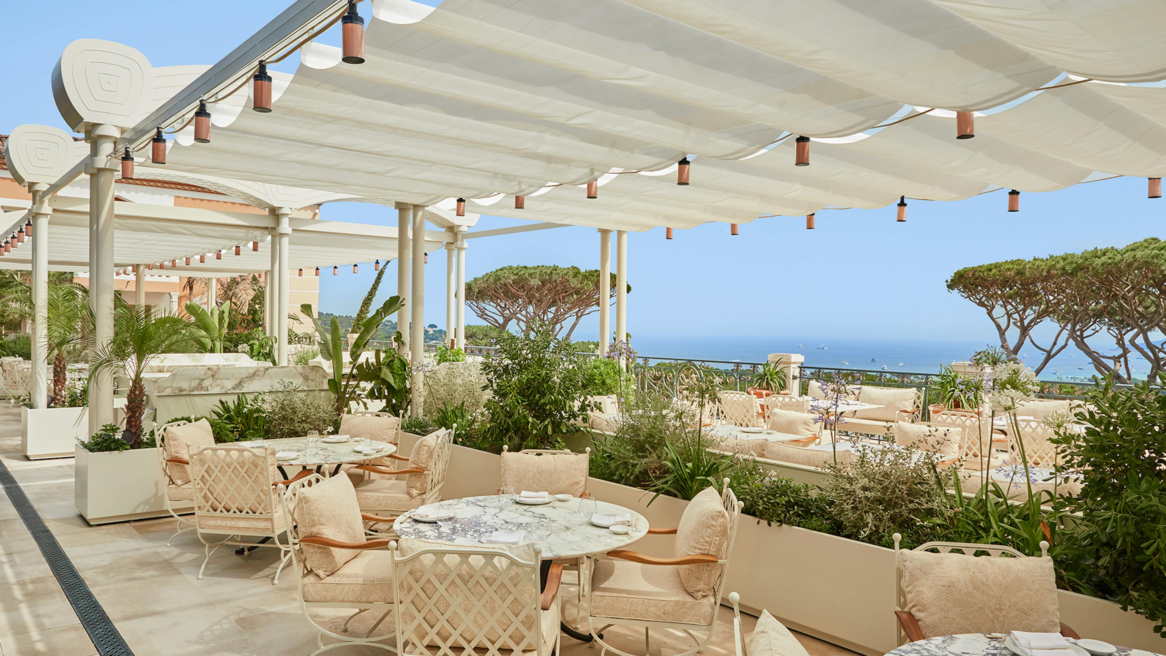 Chateau de La Messardiere, restaurant péruvien asiatique Saint-Tropez