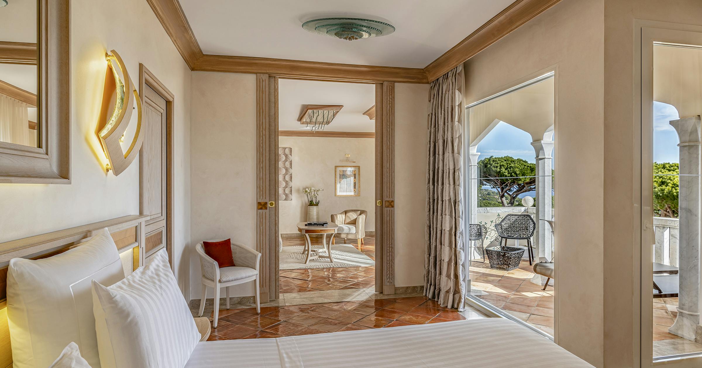 Château de La Messardiere, Saint-Tropez, junior suite Riviera