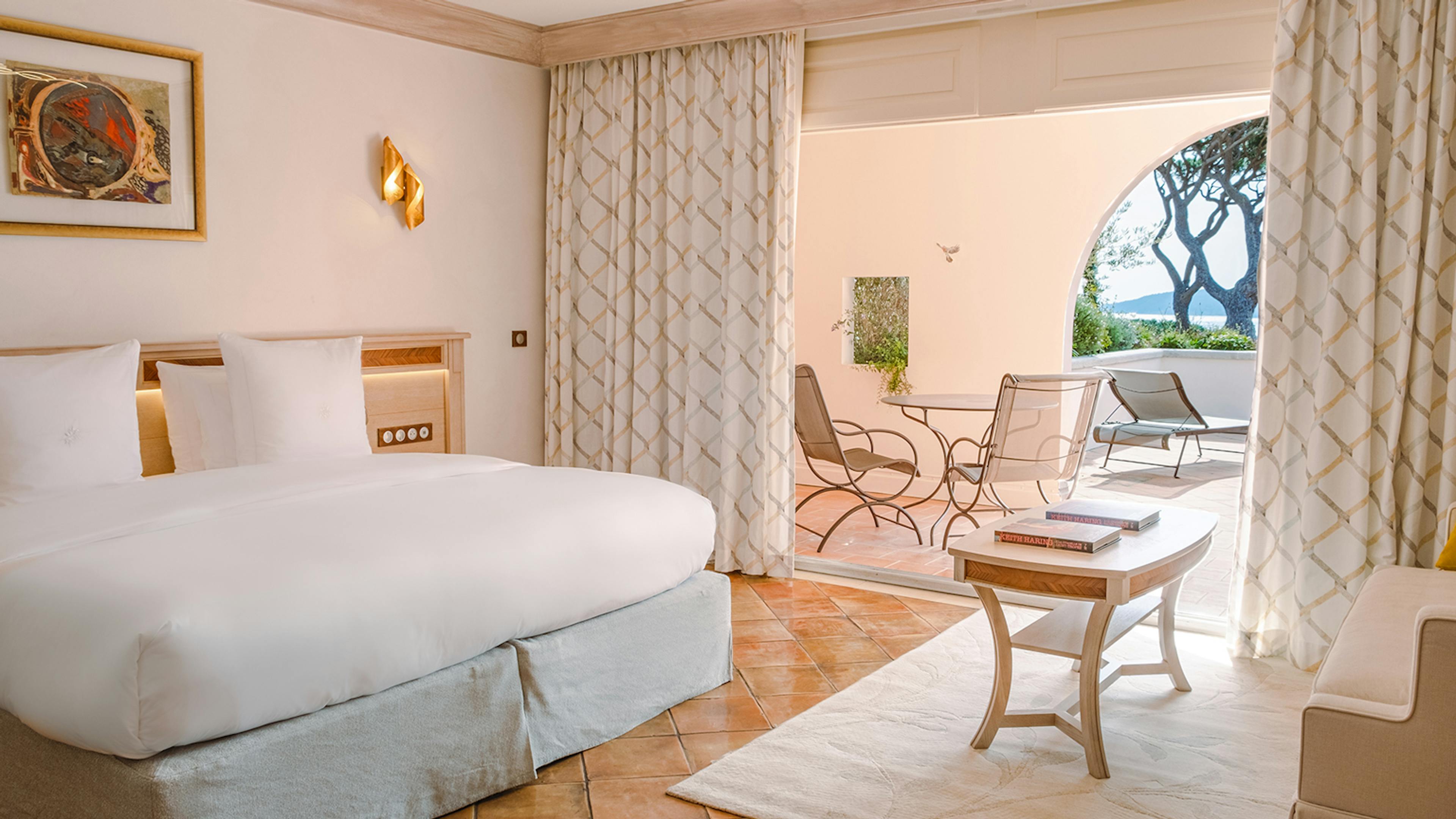 Château de La Messardiere, Saint-Tropez, junior suite Pampelonne