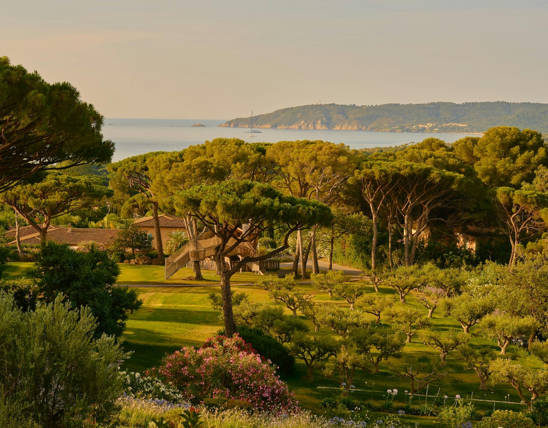 Oliveraie du Jardin du Château de La Mesardière, hotel de luxe, Airelles Saint-Tropez