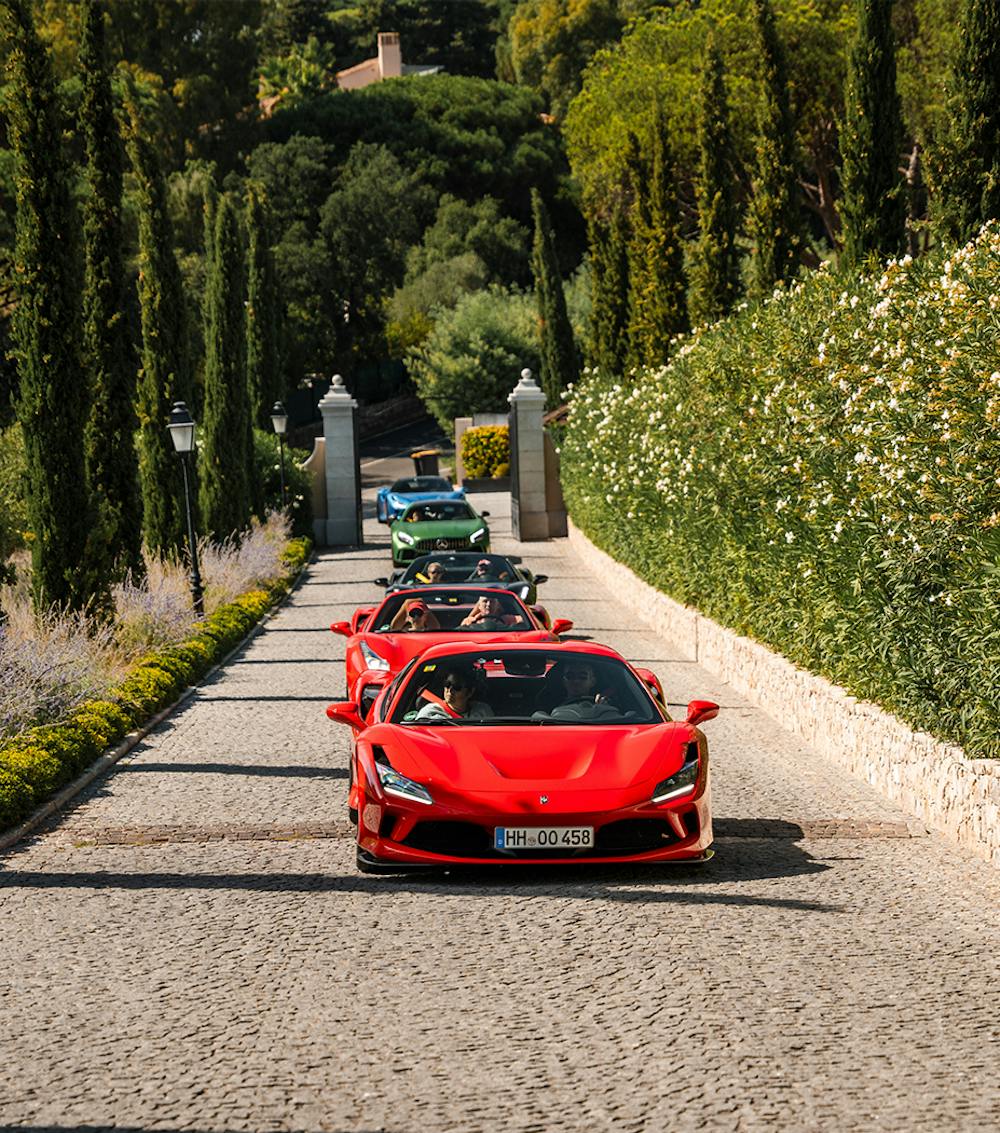 Chateau de La Messardiere, Hotel Saint-Tropez, Rallye voitures