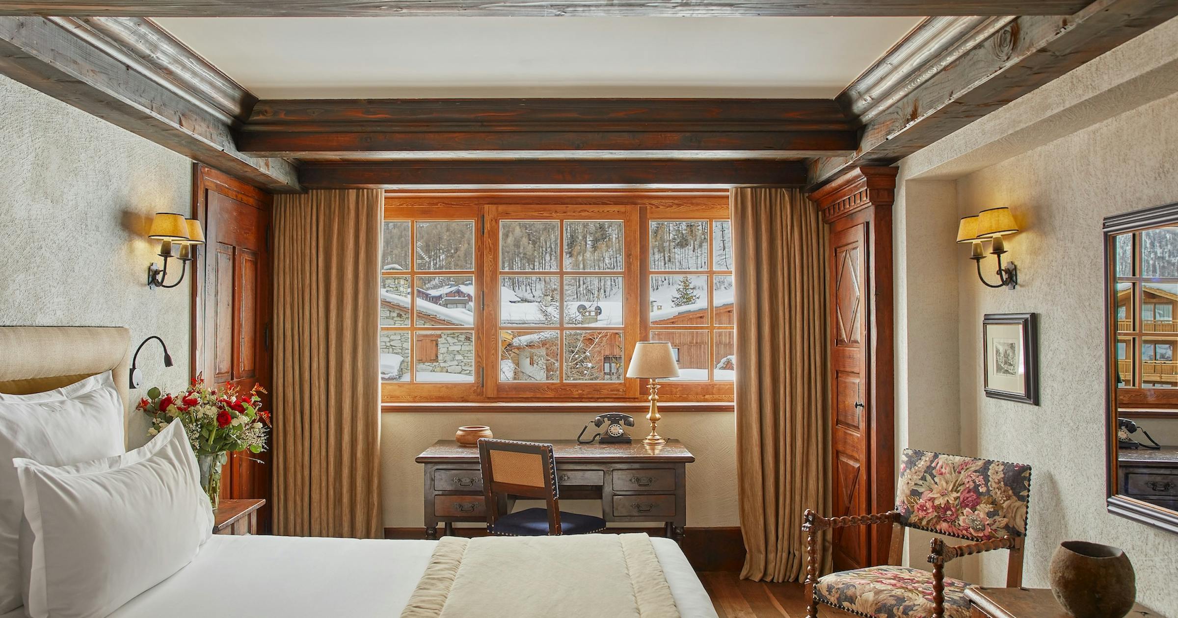 Airelles Val d'Isère, Chambre Deluxe