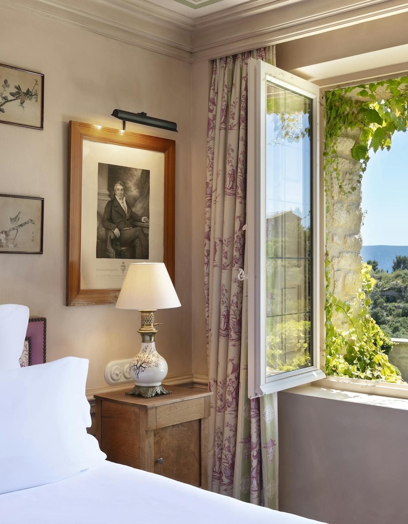 Chambre Deluxe vue sur Vallée du Luberon, Airelles Gordes La Bastide