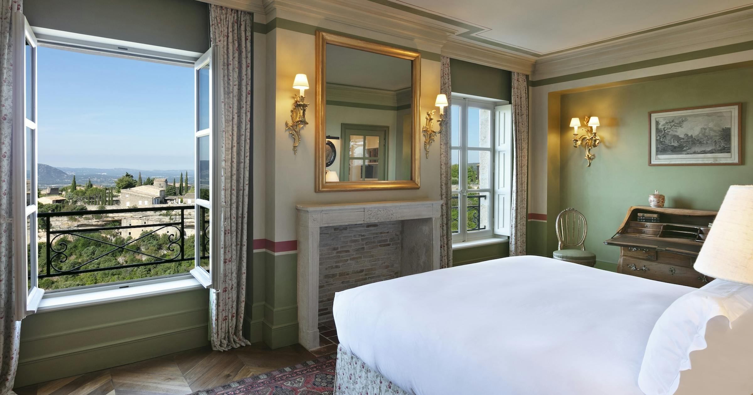 Junior Suite avec vue Airelles Gordes La Bastide