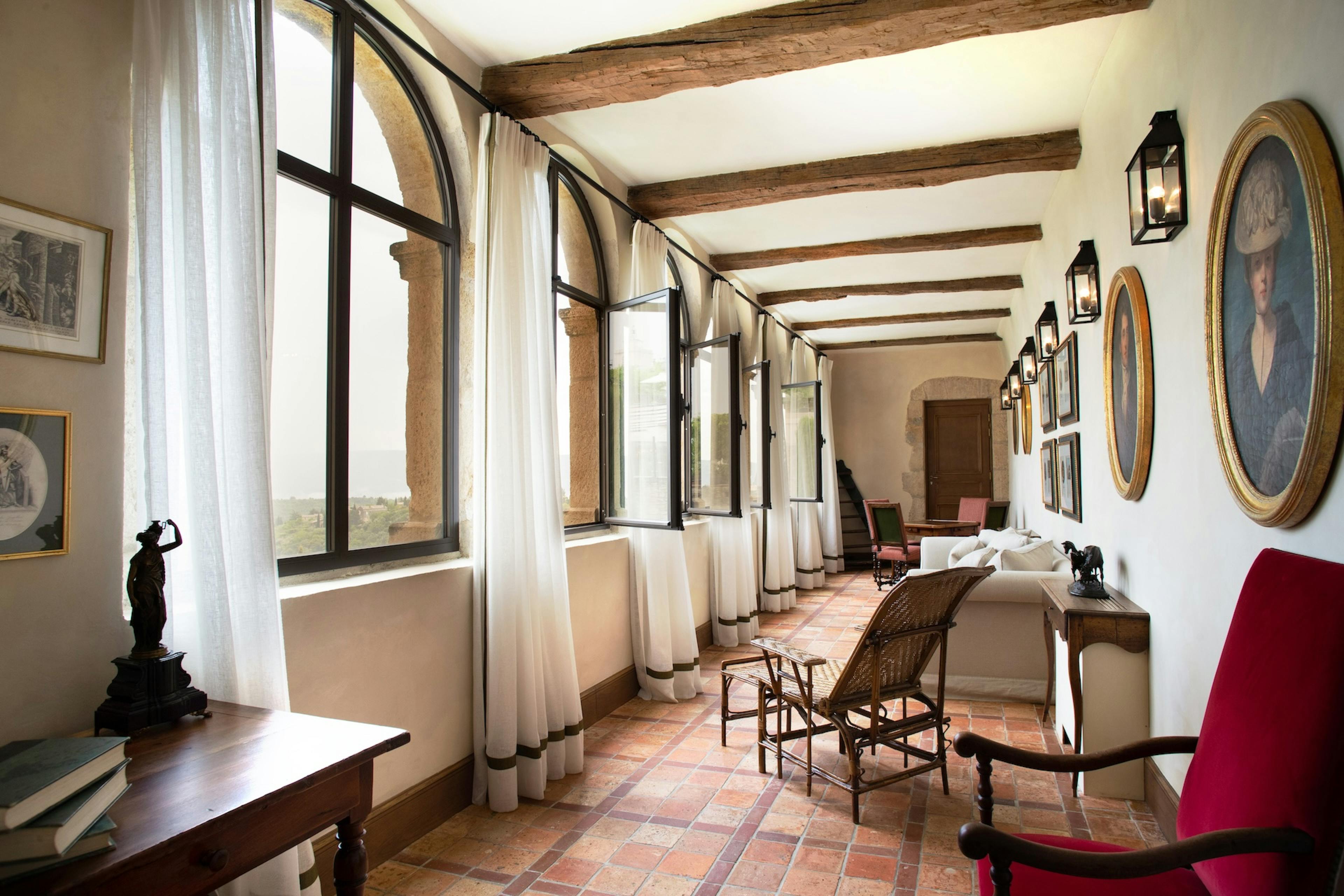 Jardin d'hiver Suite Baron de Simiane  hotel de luxe Airelles Gordes La Bastide 