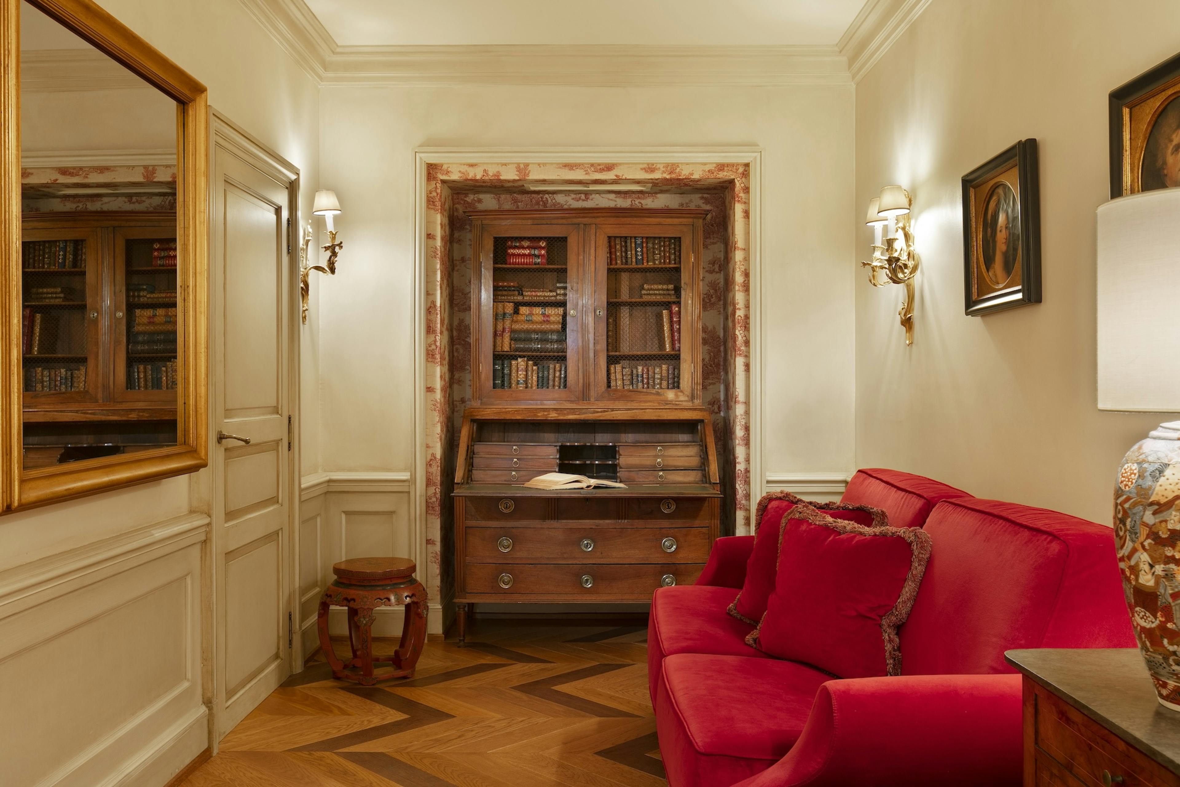 Salon Suite Vasarely hotel de luxe Airelles Gordes La Bastide 