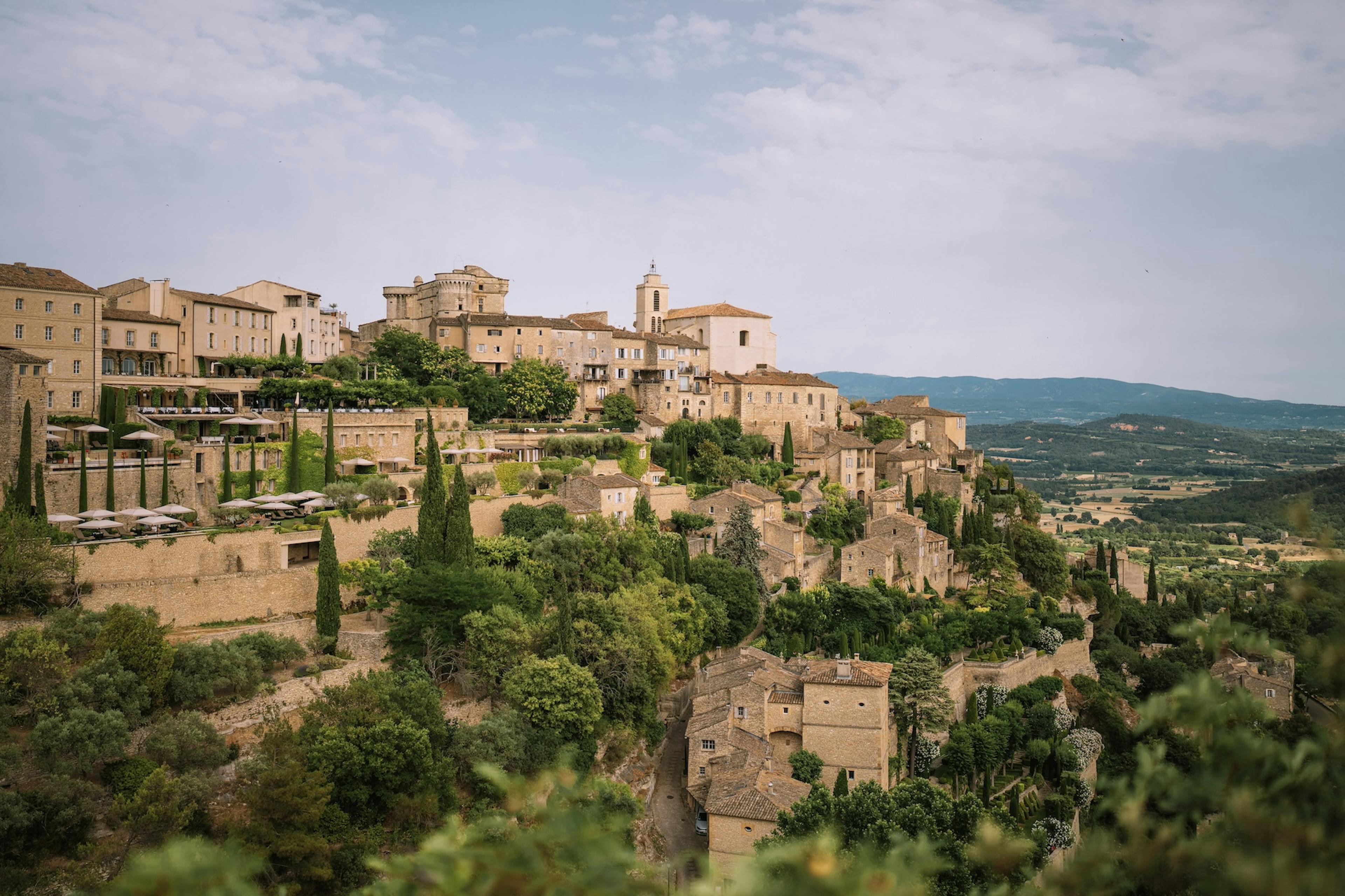 Village en Provence Gordes, hôtel de luxe La Bastide