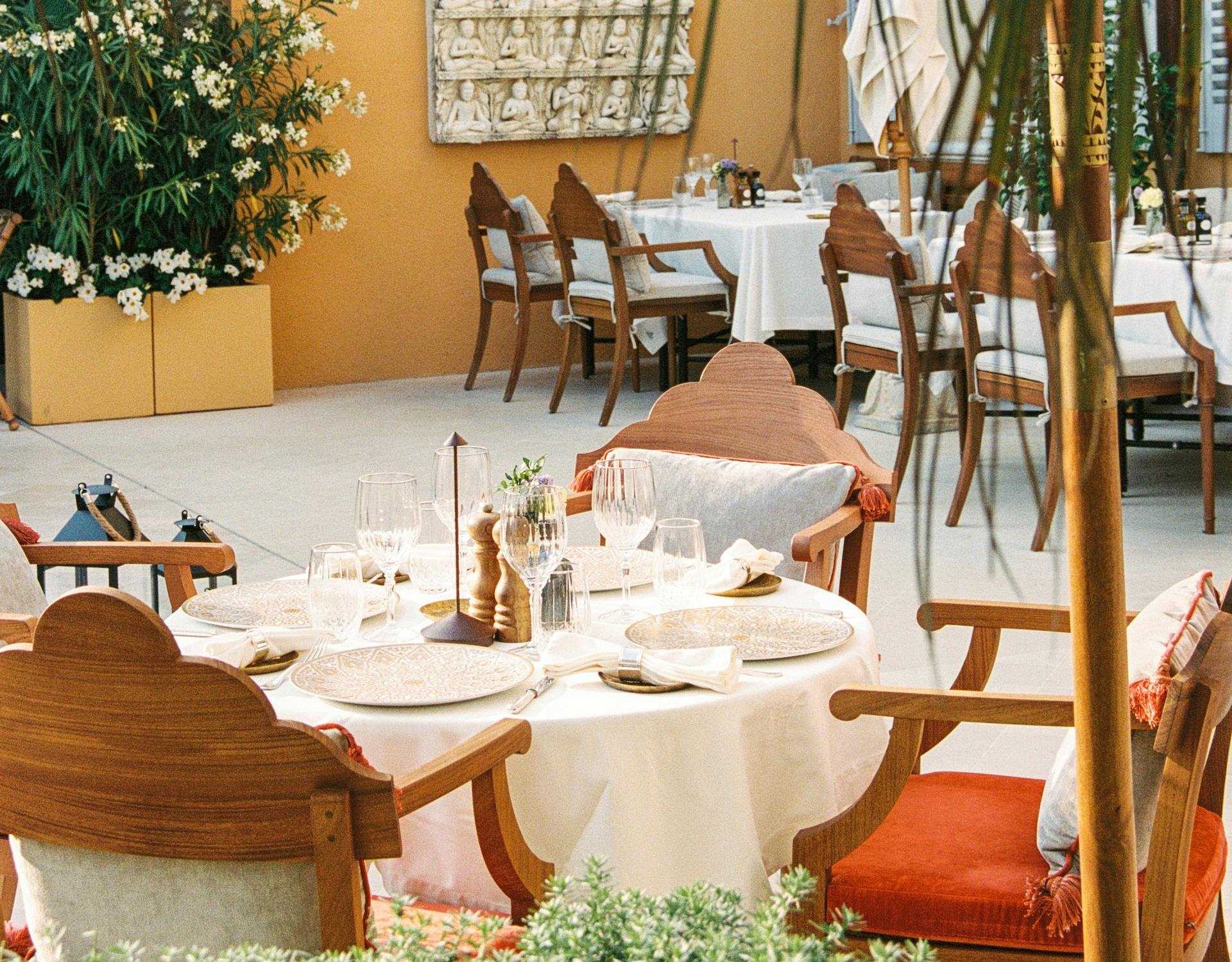 Les Délices du Pan Deï, Restaurant terrasse, Saint-Tropez
