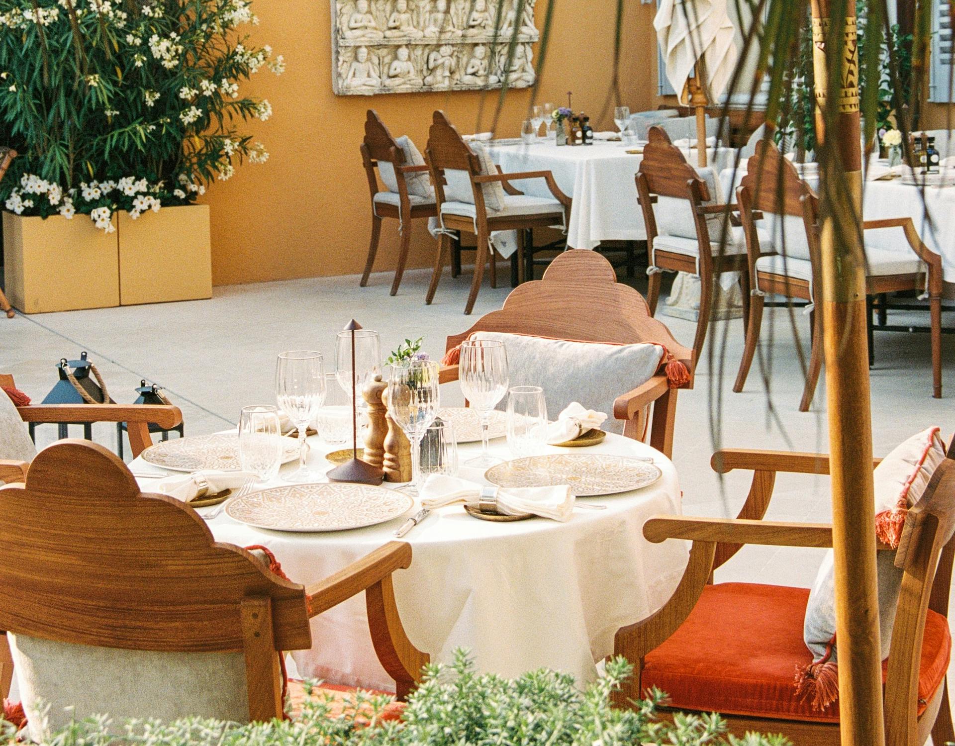 Les Délices du Pan Deï, Restaurant terrasse, Saint-Tropez