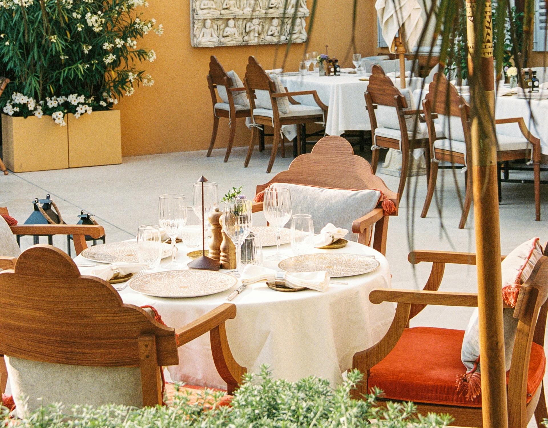 Les Délices du Pan Deï, Restaurant terrasse, Saint-Tropez